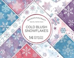 Colección Cold Blush Snowflakes