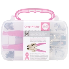 Crop A Dile Punch & Eyelet Setter Kit Pink We R Memory Keepers - tienda online
