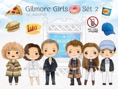 Hoja de Elementos Gilmore Girls Set 2