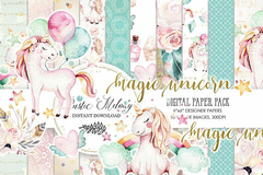 Colección Magic Unicorn Rustic Melody