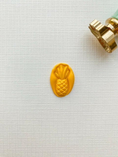 Sello de Lacre Sin Mango Piña 3D Pensacola Mintopía