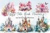 Hoja de Elementos Fairy Tale Book Flowers