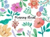 Hoja de Elementos Morning Floral Watercolor