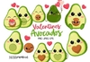 Hoja de Elementos Valentines Avocados (Palta)
