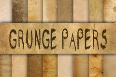 Colección Grunge Papers