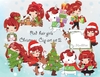 Hoja de Elementos Red Hair Christmas Girls Set 2