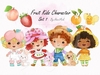 Hoja de Elementos Fruit Kids Set 1