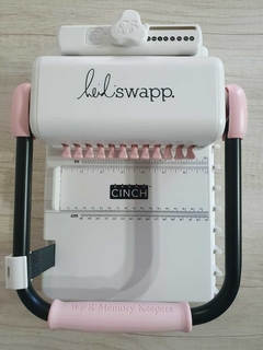 Anilladora Cinch Heidi Swapp Agujeros Cuadrados Rosa - comprar online