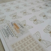 Cartulina Texturada con Foil Jen Hadfield Peaceful Heart Specialty Paper 12x12" Cardstock W/Gold Foil