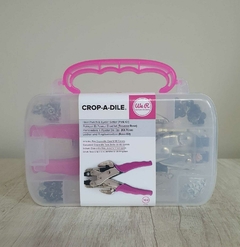 Crop A Dile Punch & Eyelet Setter Kit Pink We R Memory Keepers