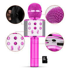 Micrófono Parlante Inalámbrico Bluetooth Karaoke en internet