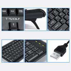 KIT teclado mouse tf500