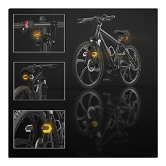 luz bicicleta giro 