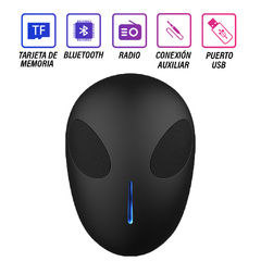 Parlante Inalámbrico Alien FM USB - tienda online