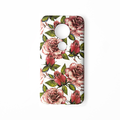 funda motorola g7 floreada 