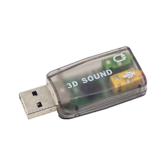 Placa De Audio Sonido 5.1 Externa Usb 2.0 A Mini Plug en internet