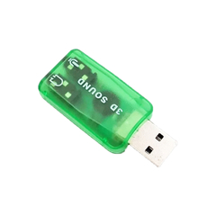 Placa De Audio Sonido 5.1 Externa Usb 2.0 A Mini Plug - Iglufive