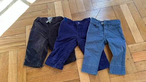 010 - Set 3 pantalones largos hasta 12 meses