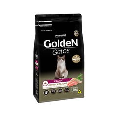 Ração Golden para Gatos Adultos Castrados Sabor Frango