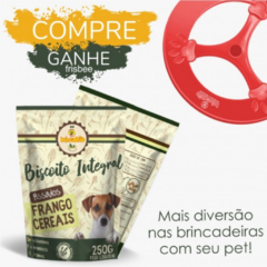 Biscoito Integral para Cachorro Frango e Cereais 250g