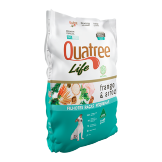 Ração Quatree Life Filhotes Raças Pequenas 10,1kg