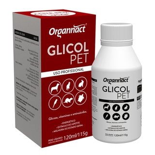 Suplemento Glicol Pet Organnact 120ml