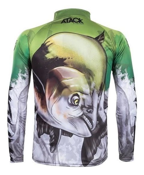 Camisa de Pesca King Brasil Proteção UV 50 + Kff 205 Tambaqui na internet