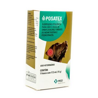 Posatex Suspensão Otològica MSD 17,5ml