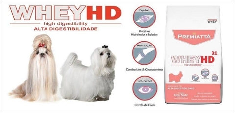 Ração Premiatta Whey HD 31 Alta Digestibilidade para Cães de Raças Miniaturas na internet