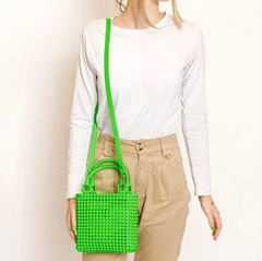 BOLSA PETITE JOLIE BEADS VERDE PJ10538 - June Online