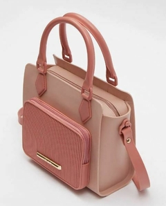 Bolsa Petite Jolie Jully Base/Rosa Antigo PJ11052 - June Online