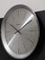 Relógio Parede Clássico Metalizado Analógico Cromado Herweg 6497 -028 - comprar online