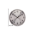 6738 Relógio Parede Alumínio Escovado Silencioso - comprar online