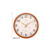 6739 Relógio Parede Alumínio Laranja Silencioso 36 Cm - comprar online