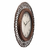 Relógio De Parede Vime Sintético Herweg 660124 Lindo Qualque Ambiente - comprar online