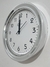 Relógio De Parede Silencioso 28 Cm Cromado Herweg 6635-028 - loja online