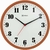 Relógio Silencioso Parede Preto 26cm Contínuo Herweg 6126s - loja online