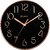 Relógio Silencioso Parede 25cm Preto 6480s Cromado Herweg - comprar online
