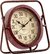 Relógio Mesa 25cm Retrô Ferro Aço Vintage Romano Velho 6487 - comprar online