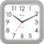 Relógio De Parede Herweg 660041 Preto Branco E Cinza Sweep - comprar online