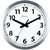 Relógio De Parede 30 Cm Aluminio Escovado Tictac Herweg 6711