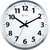 Relógio Parede 35cm Grande Alumínio Tictac Herweg 6712
