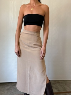 The Champagne Silk Skirt en internet