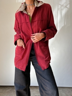The Red Trench Coat - DMOD Vintage