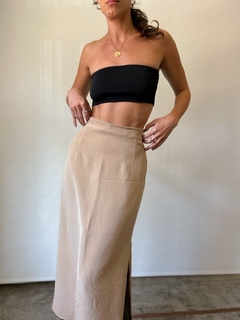 The Champagne Silk Skirt - DMOD Vintage