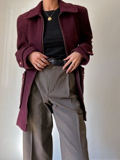 The Aubergine Coat