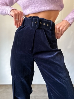 The Velvet Belt Pant - tienda online