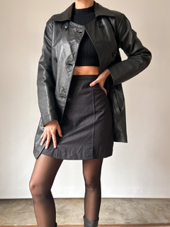 The Leather Coat - DMOD Vintage