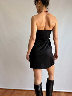 The Black Strapless Mini Dress - comprar online