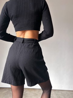 Imagen de The Black Wool Shorts